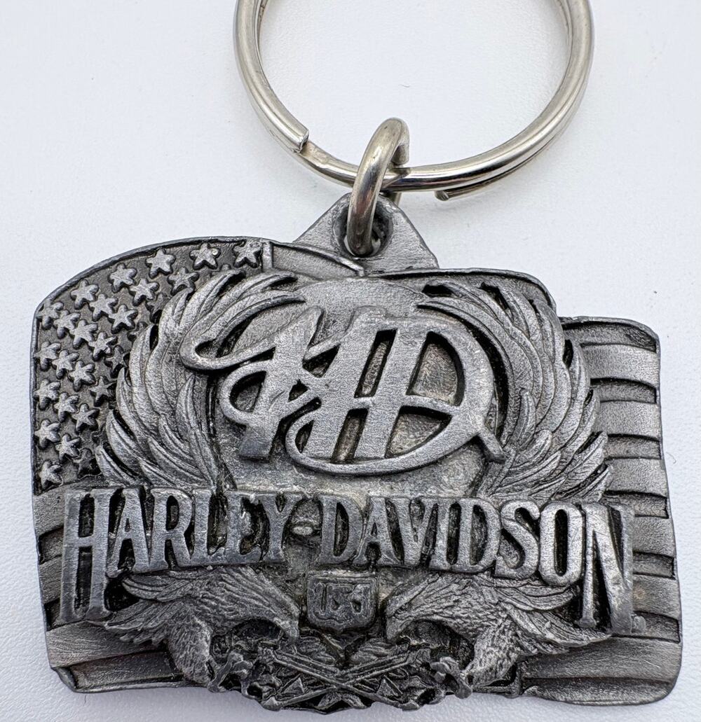 Harley Davidson 1999 Pewter KeyChain